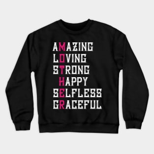 Mother Typography - Gift for Mother's Day Crewneck Sweatshirt